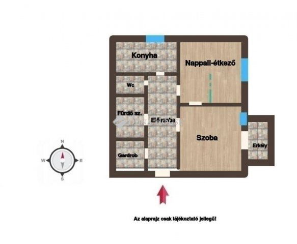 Eladó panellakás, Budapesten, IV. kerületben 62.99 M Ft, 2 szobás