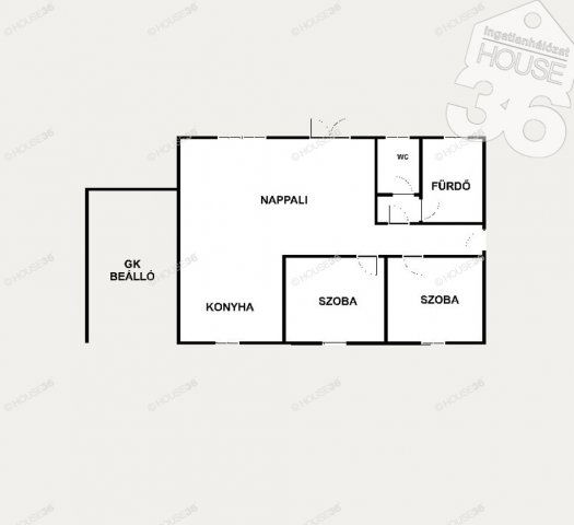 Eladó ikerház, Kecskeméten 67.9 M Ft, 3 szobás