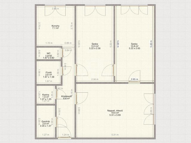Eladó panellakás, Budapesten, XV. kerületben 72.4 M Ft, 3 szobás
