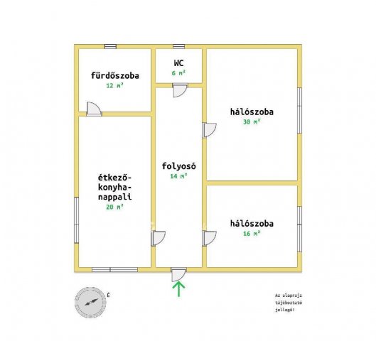 Eladó családi ház, Zsámbokon 57.9 M Ft, 3 szobás