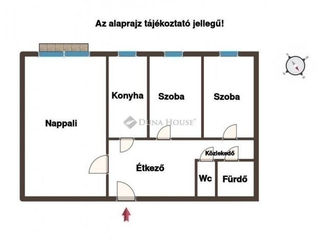 Eladó panellakás, Budapesten, III. kerületben 65 M Ft, 3 szobás