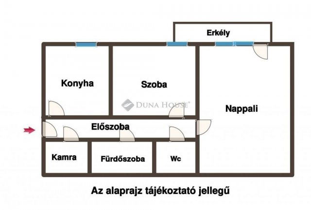 Eladó téglalakás, Budapesten, XXII. kerületben 58 M Ft