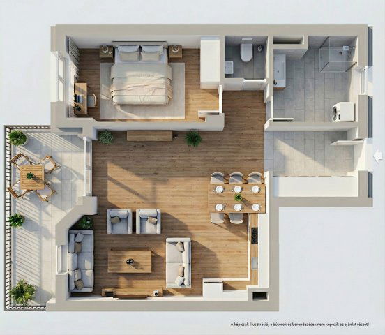 Eladó téglalakás, Kecskeméten 77.2 M Ft, 2 szobás