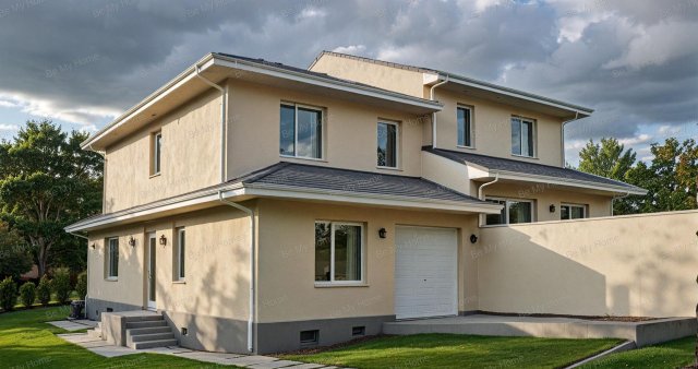 Eladó ikerház, Mogyoródon 145 M Ft, 4 szobás