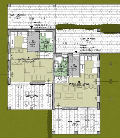 Eladó ikerház, Egerben 82.6 M Ft, 4 szobás / költözzbe.hu
