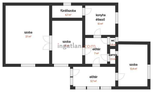 Eladó családi ház, Kaposváron 49.9 M Ft / költözzbe.hu