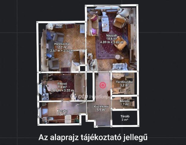 Eladó téglalakás, Budapesten, XV. kerületben 70 M Ft, 1+1 szobás