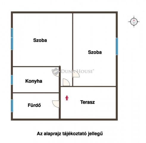 Eladó nyaraló, Pócsmegyeren 22.8 M Ft, 2 szobás