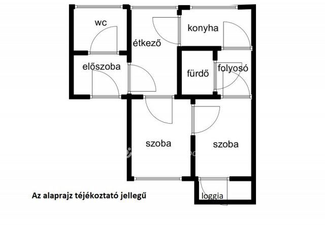 Eladó téglalakás, Tiszavasváriban 13.9 M Ft, 2 szobás