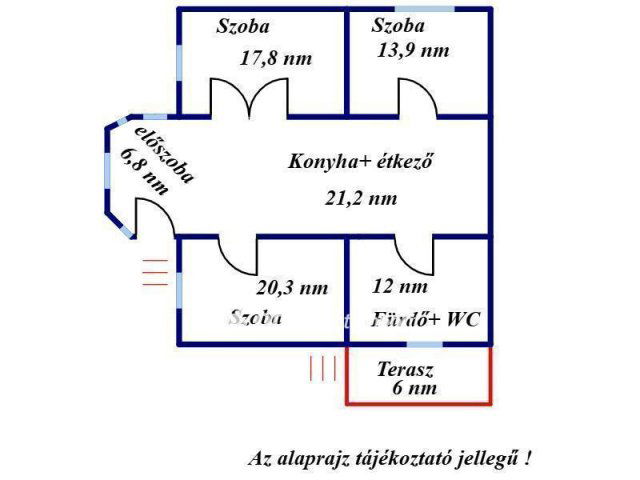 Eladó családi ház, Jászfényszarun 34.5 M Ft, 3 szobás
