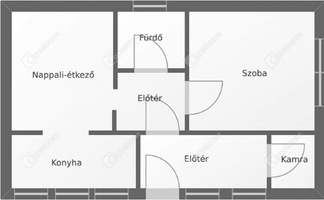 Eladó családi ház, Debrecenben 49 M Ft, 2 szobás