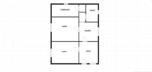 Eladó családi ház, Csanyteleken 7 M Ft, 2+1 szobás