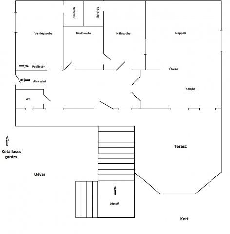 Eladó családi ház, Visegrádon 110 M Ft, 6 szobás