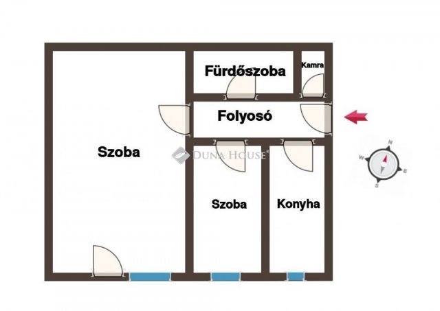 Eladó panellakás, Hajmáskéren 19.9 M Ft, 2 szobás