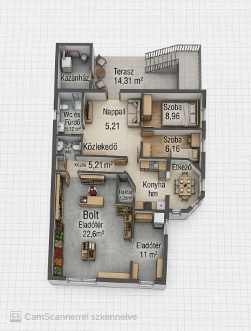 Eladó családi ház, Nyírpazonyon 79.9 M Ft, 2+2 szobás