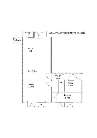Kiadó panellakás, albérlet, Kecskeméten 160 E Ft / hó, 2 szobás