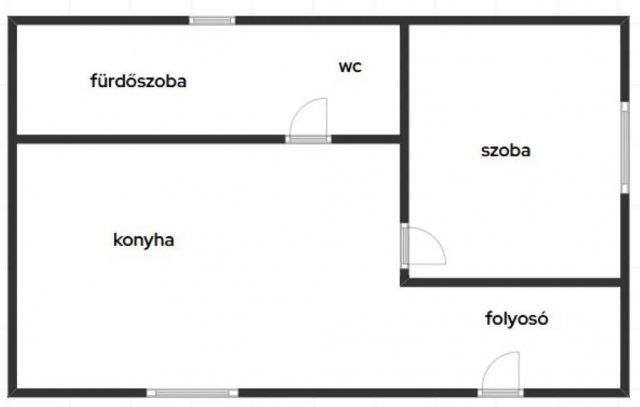 Eladó családi ház, Nyíregyházán 29.5 M Ft, 1 szobás
