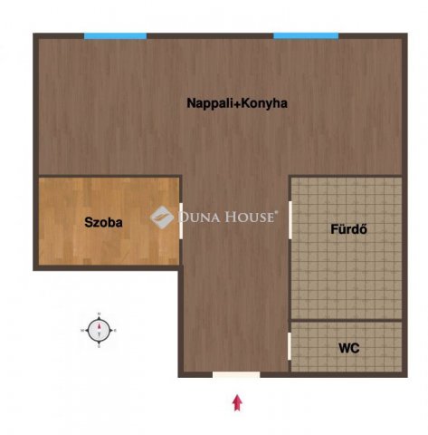 Eladó téglalakás, Győrött 41.5 M Ft, 2 szobás