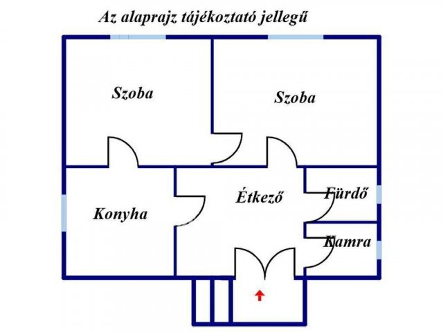 Eladó családi ház, Jászapátiban 20.99 M Ft, 2 szobás