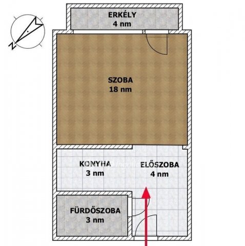 Eladó panellakás, Budapesten, XI. kerületben 52.5 M Ft, 1 szobás