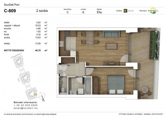 Eladó téglalakás, Budapesten, XI. kerületben 116.1 M Ft
