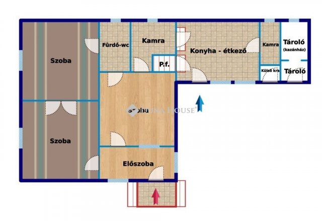 Eladó családi ház, Békéscsabán 24.99 M Ft, 3 szobás