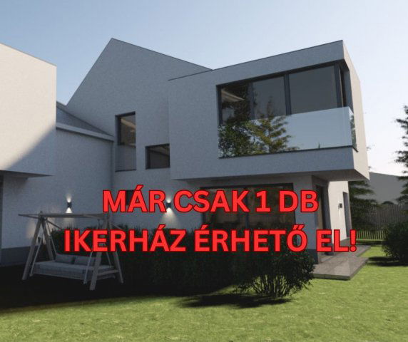 Eladó ikerház, Diósdon 99.9 M Ft, 4+1 szobás