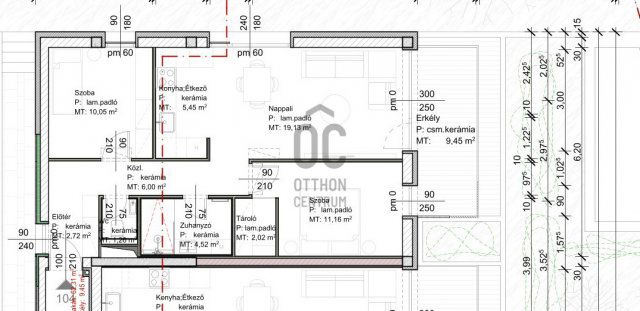 Eladó téglalakás, Debrecenben 94.046 M Ft, 3 szobás