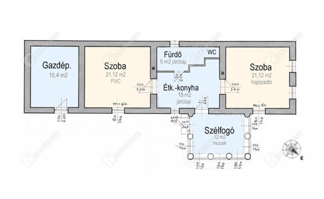 Eladó családi ház, Miskolcon 24.99 M Ft, 2 szobás