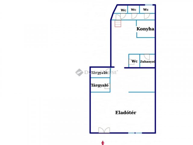 Eladó üzlethelyiség, Budapesten, VI. kerületben 79 M Ft