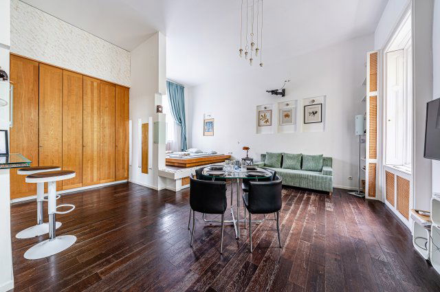 Kiadó téglalakás, albérlet, Budapesten, V. kerületben, 1 szobás