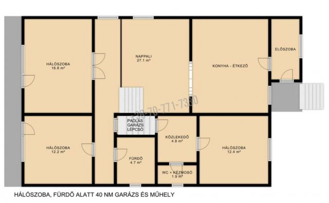 Eladó családi ház, Hevesen 38.9 M Ft, 3 szobás