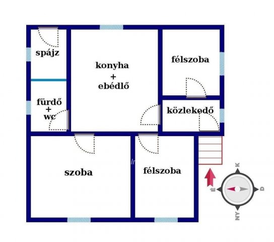 Eladó családi ház, Nagykállóban 26.8 M Ft, 3 szobás