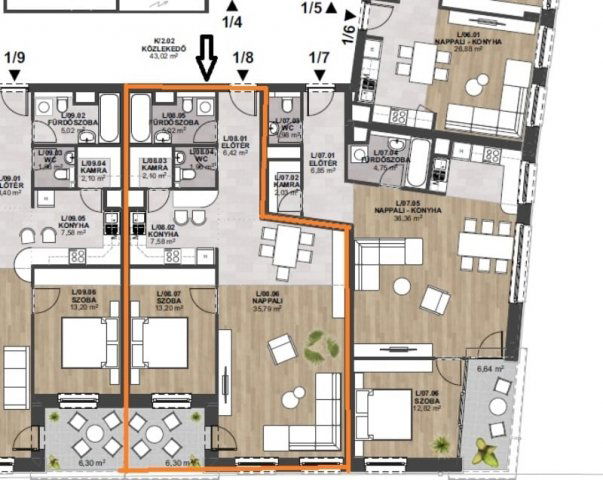 Eladó téglalakás, Miskolcon 101.714 M Ft, 2 szobás