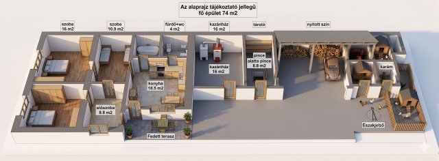 Eladó családi ház, Karácsondon 23.9 M Ft, 3 szobás
