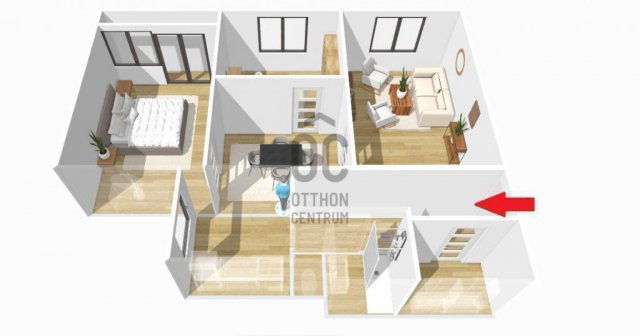 Eladó panellakás, Budapesten, XV. kerületben 79.9 M Ft, 3 szobás