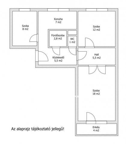 Eladó panellakás, Budapesten, X. kerületben 64.89 M Ft