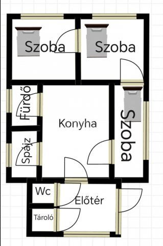 Eladó családi ház, Veresegyházon 88.5 M Ft, 3 szobás