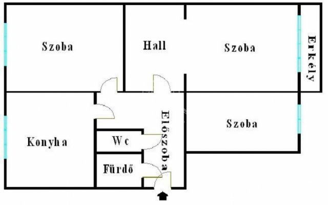 Kiadó panellakás, albérlet, Székesfehérvárott 180 E Ft / hó