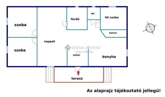 Eladó családi ház, Úrin 53.5 M Ft, 4 szobás