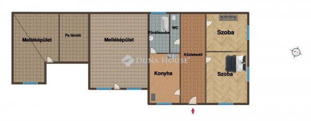 Eladó családi ház, Kisteleken, Tóalj utcában 45 M Ft, 2 szobás