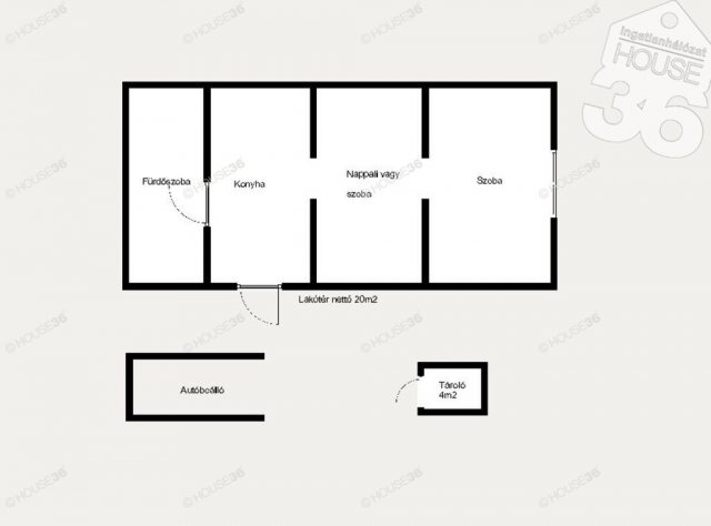 Eladó téglalakás, Nagykőrösön 23.49 M Ft, 2 szobás