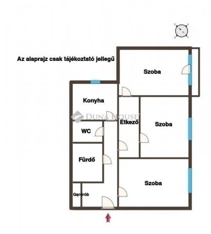 Eladó panellakás, Budapesten, XV. kerületben 80 M Ft, 3 szobás