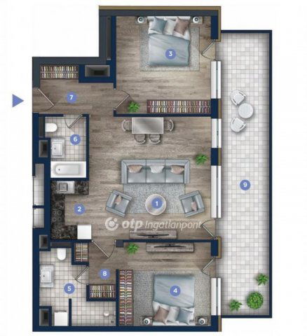 Eladó téglalakás, Budapesten, XIII. kerületben 145.22 M Ft