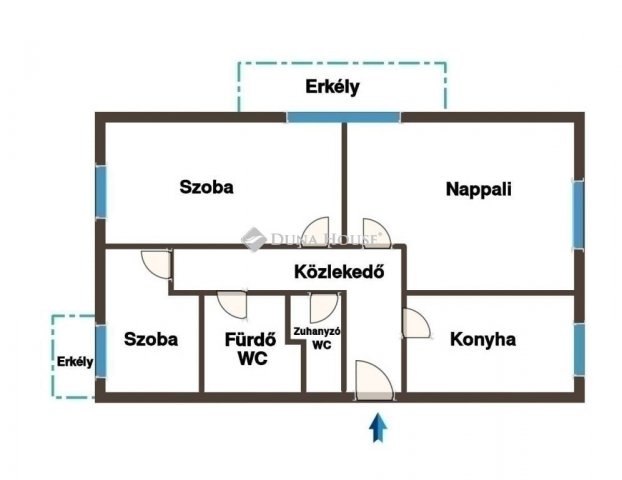 Eladó téglalakás, Budapesten, XVII. kerületben 92 M Ft, 3 szobás