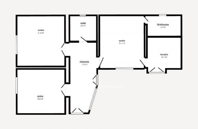Eladó családi ház, Ópályin 23 M Ft, 3 szobás