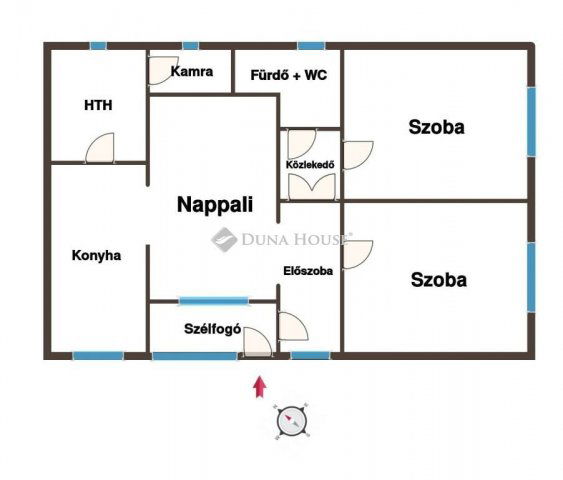 Eladó családi ház, Polgárdin 51.9 M Ft, 3 szobás