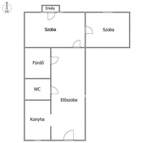 Eladó téglalakás, Budapesten, VIII. kerületben 79.9 M Ft