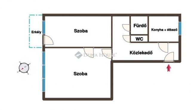 Eladó panellakás, Budapesten, XX. kerületben 56.99 M Ft, 2 szobás