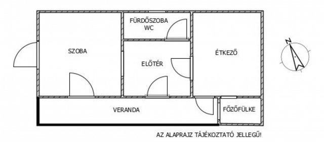 Eladó családi ház, Úrin 23.9 M Ft, 1 szobás